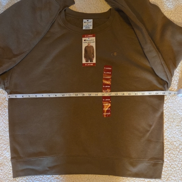 Champion Women's Crewneck Sweater in Brown - Picture 4 of 5